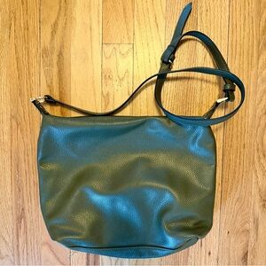 green crossbody purse